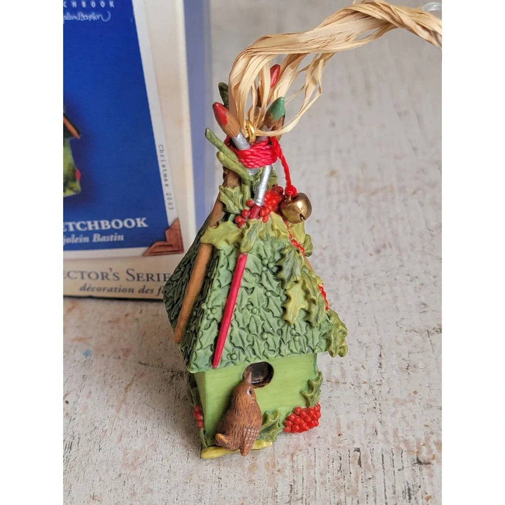 Hallmark nature's SketchBook Marjolein Bastin bird vintage ornament Xmas